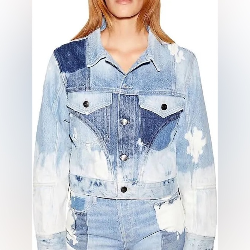 NWT Frame Cropped Fresco Jacket- Medium